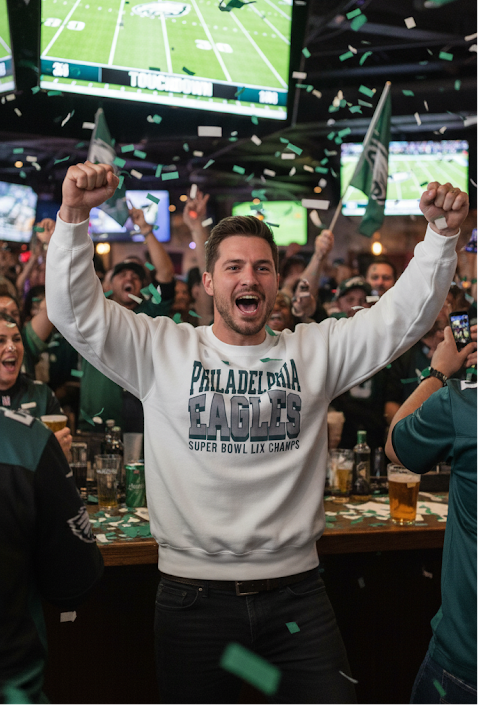 Superbowl Crewneck Sweatshirt