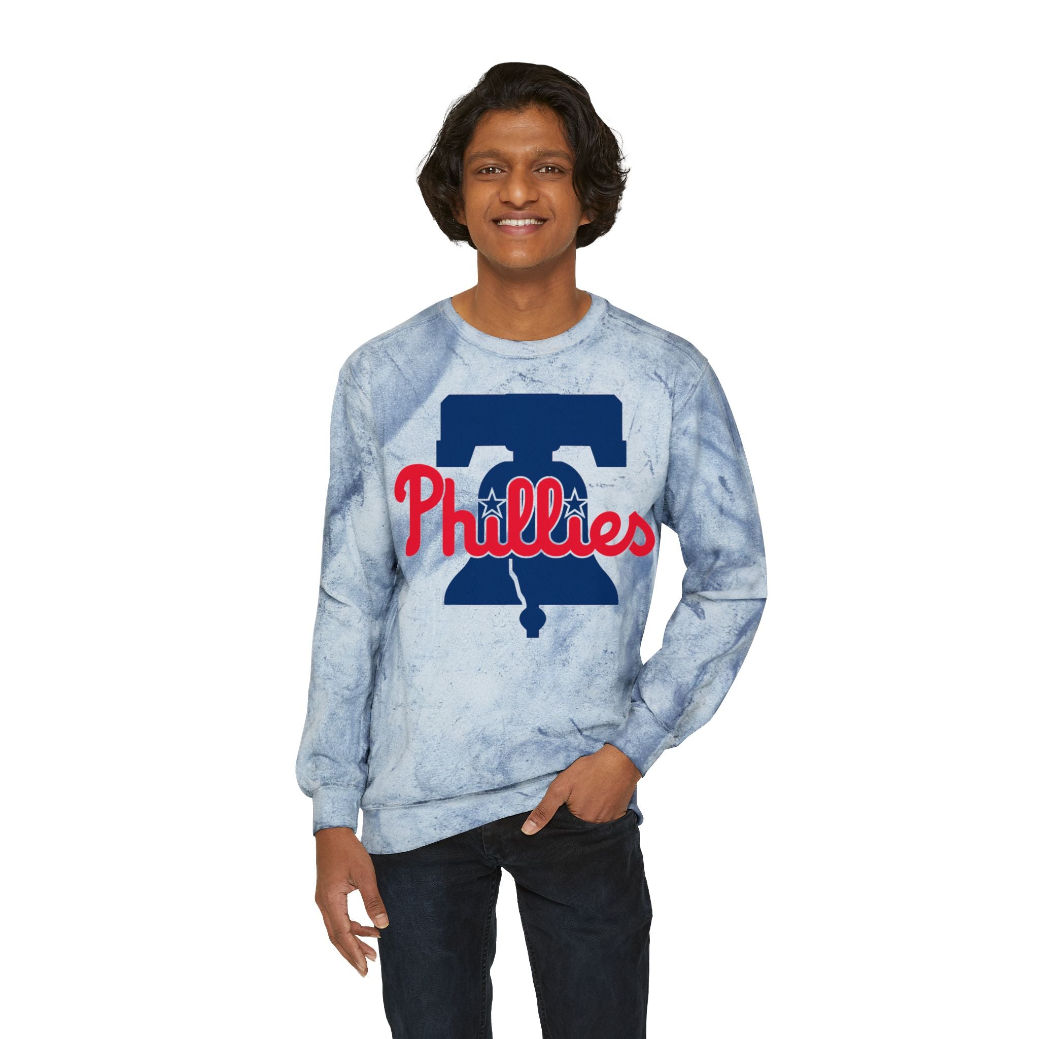 Unisex Color Blast Crewneck Sweatshirt