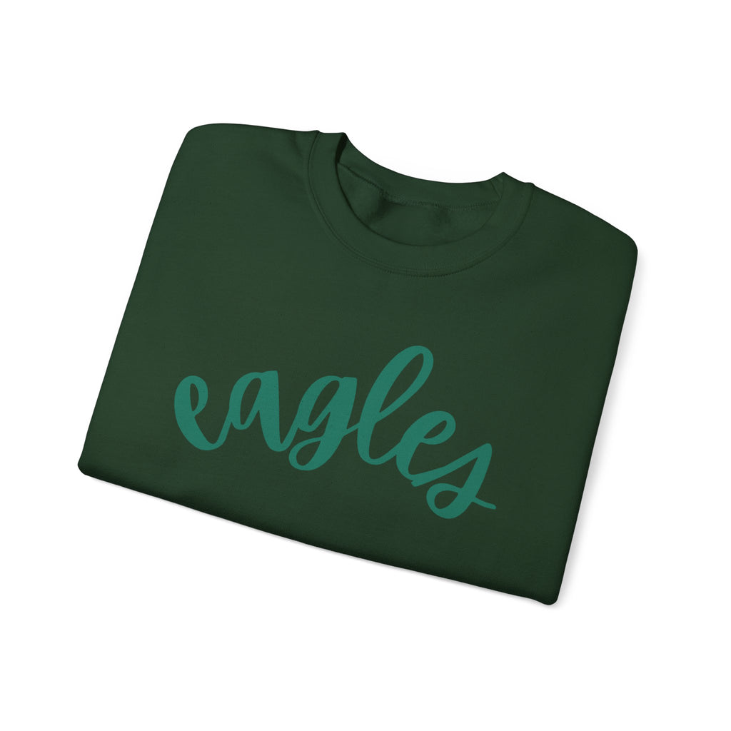Eagles Football Sweatshirt, Unisex Crewneck for Game Day, Cozy Sports Apparel, Gift for Fans, Holiday Party Outfit