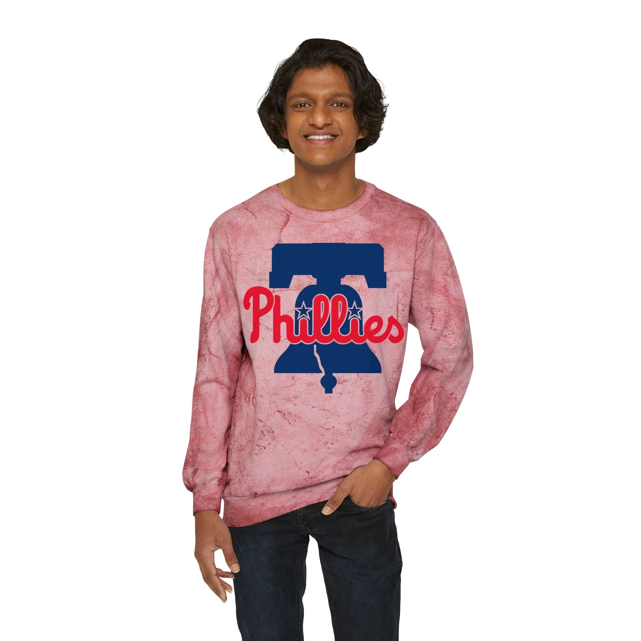 Unisex Color Blast Crewneck Sweatshirt